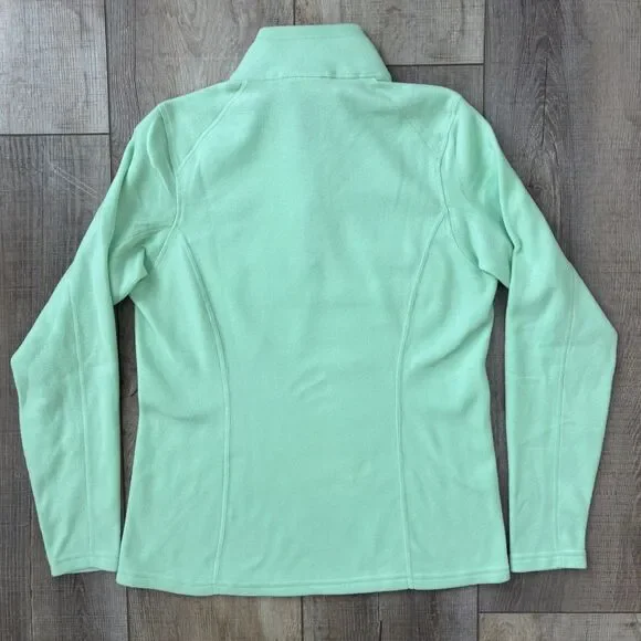 The North Face Women's Glacier 1/4 Zip Lightweight Fleece Pullover Size M Green - Picture 8 of 11